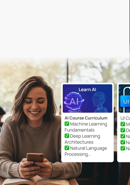 Targeted course enrollment via  campaigns