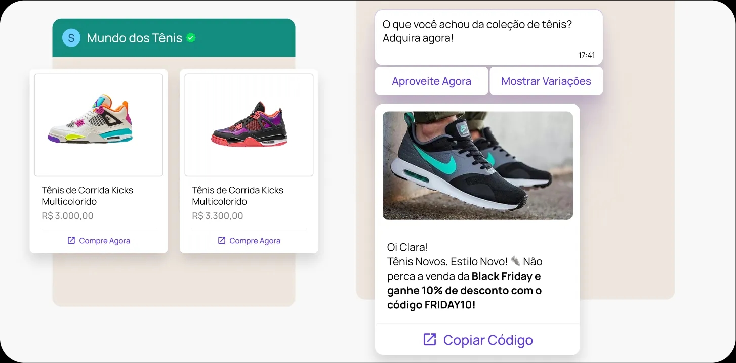 Modelos de Mensagens Enriquecidas