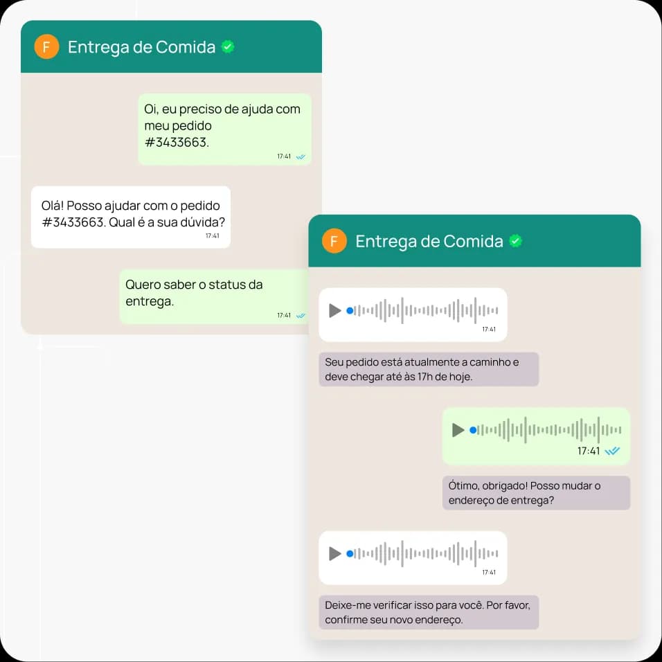 Interações de IA multimodal sem interrupções