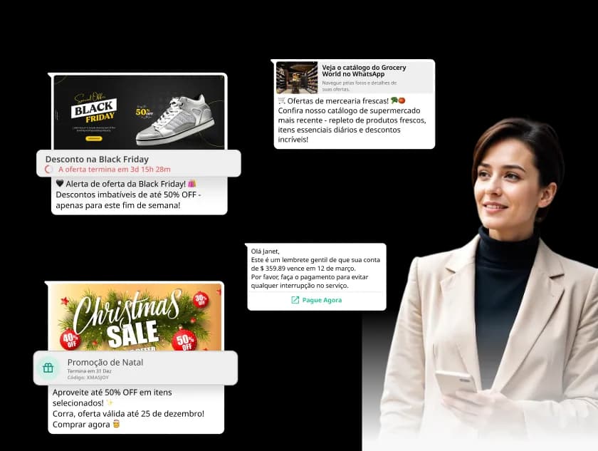 Modelos que atendem aos objetivos da campanha illustration