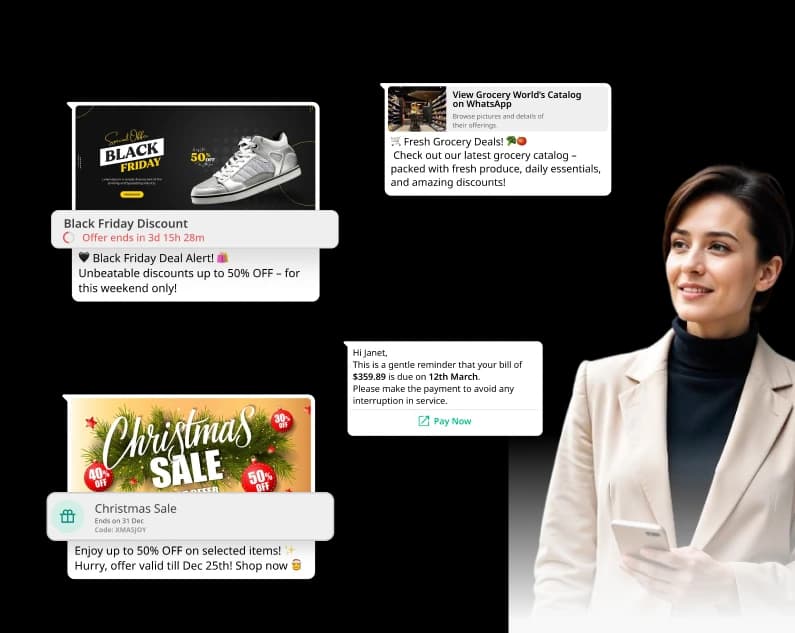 Templates that serve campaign objectives illustration