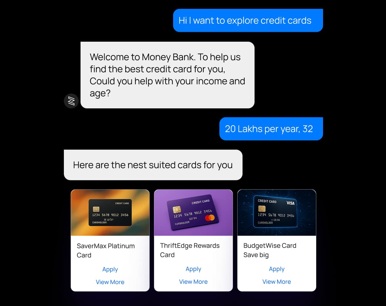 Build dynamic conversations powered by GenAI