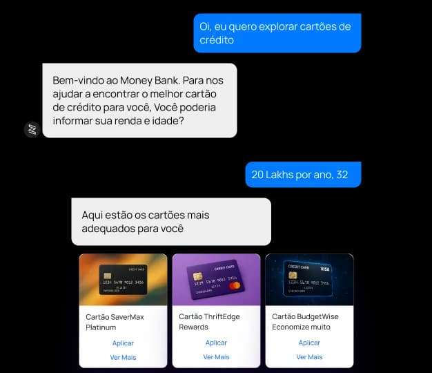 Construa conversas dinâmicas impulsionadas por GenAI