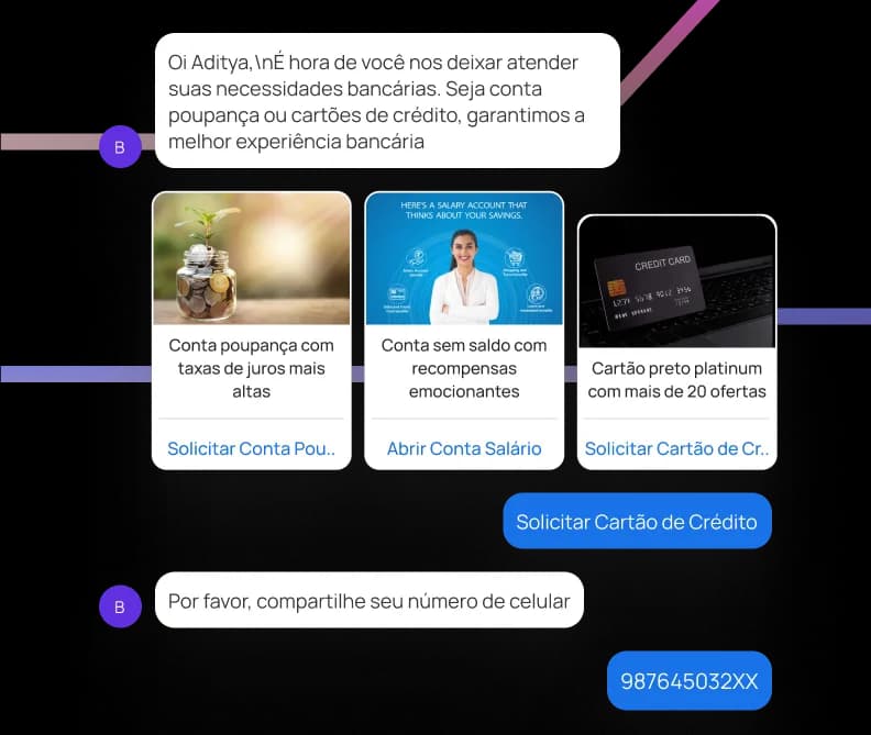 Impulsione conversões e CLTV através de mensagens bidirecionais personalizadas illustration