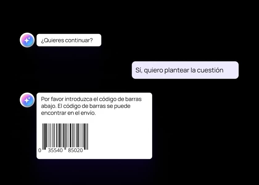 Revoluciona el soporte con experiencias de autoservicio 24/7 para estado de pedidos, cambios y reembolsos