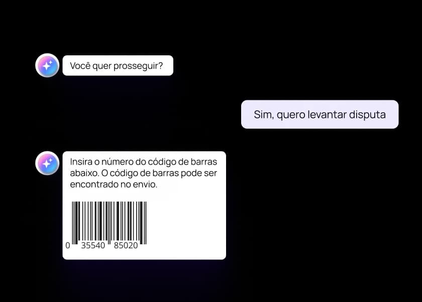 Revolucione o suporte com experiências de autoatendimento 24/7 para status de pedidos, trocas e reembolsos