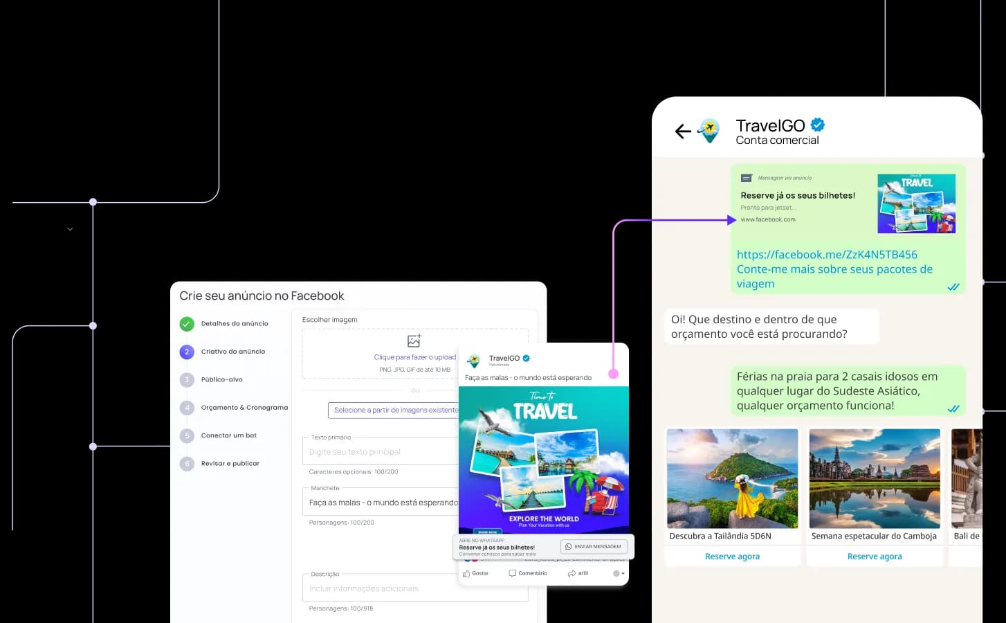 Geração de leads facilitada com conversas