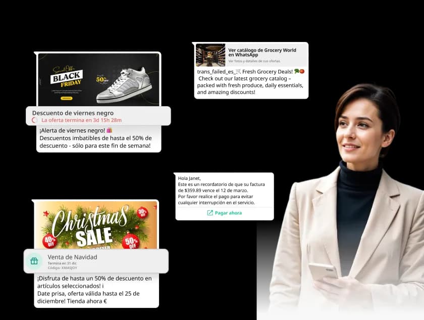 Modelos que atendem aos objetivos da campanha illustration