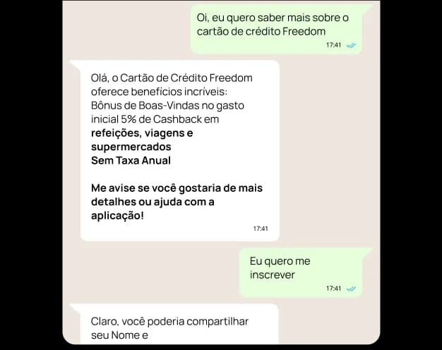 Crie conversas dinâmicas com IA bidirecionais