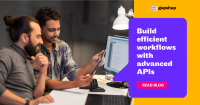 Advanced APIs for accessing multi-step conversational messaging journeys to build efficient workflows.