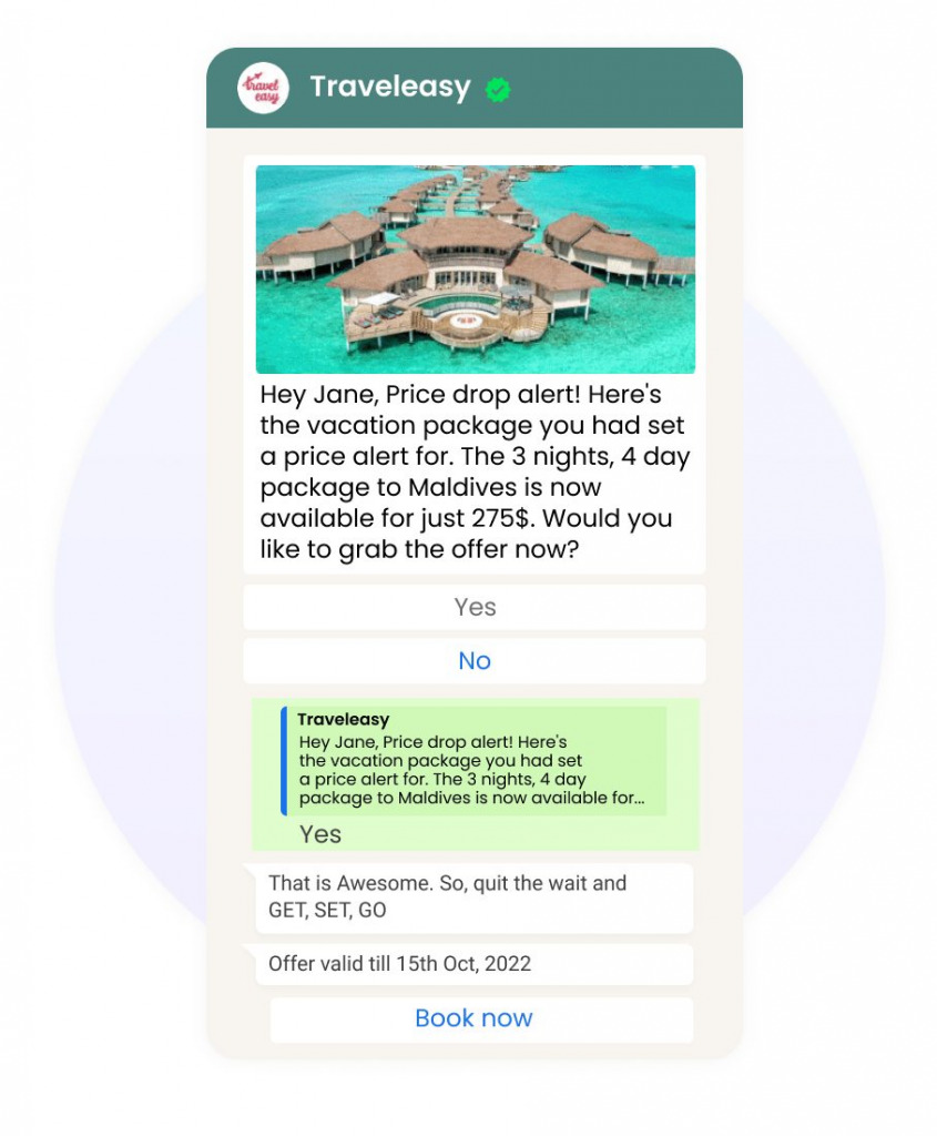 Conversational Marketing use case 