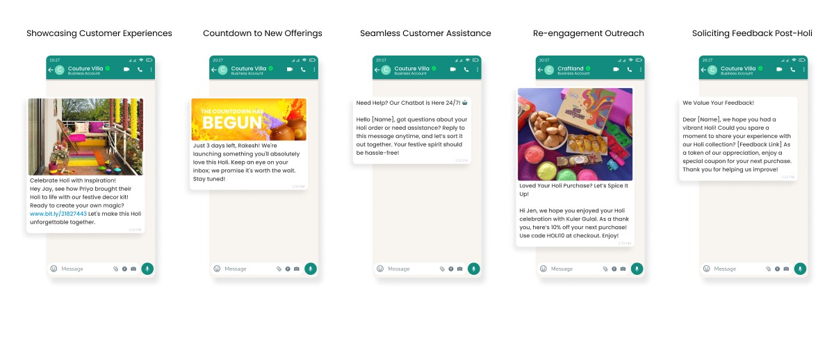 Showcasing Customer Experiences