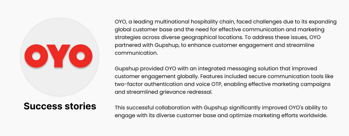 OYO Customer Success Story