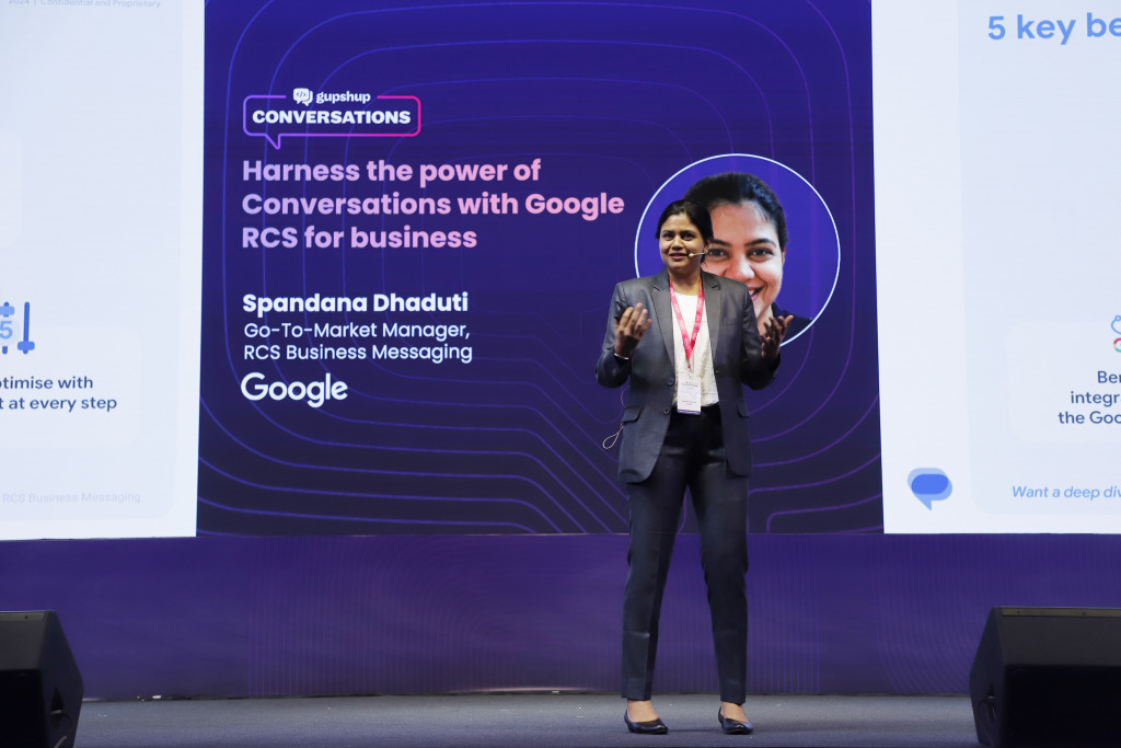 Spandana Dhaduti, Go-To-Market Manager, RCS Business Messaging at Gupshup Conversations