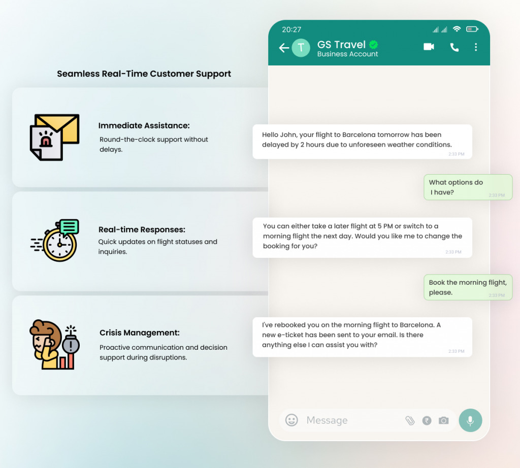 Real time customer support by gupshup