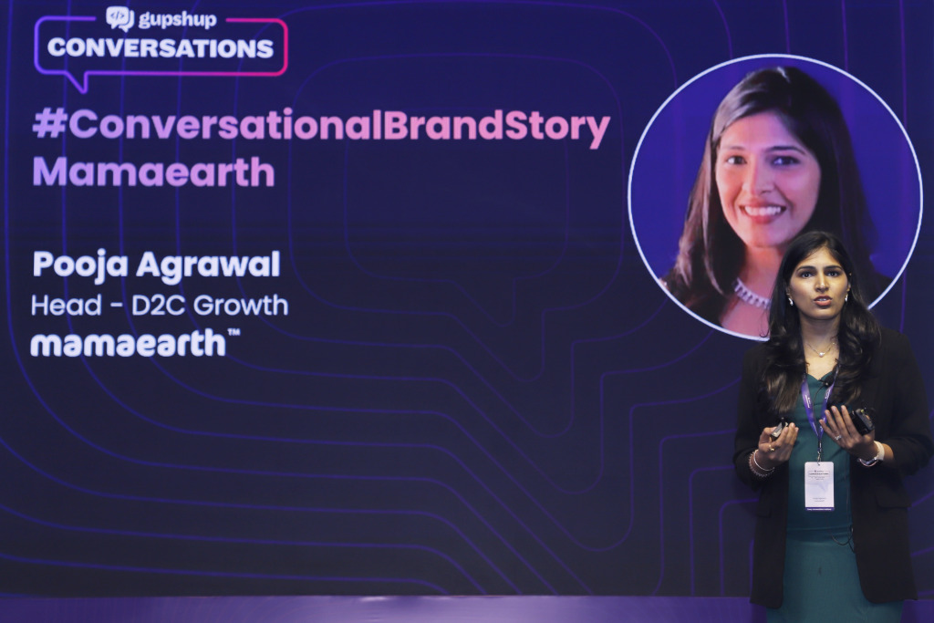 Pooja Agrawal, Mamaearth at Gupshup Conversations