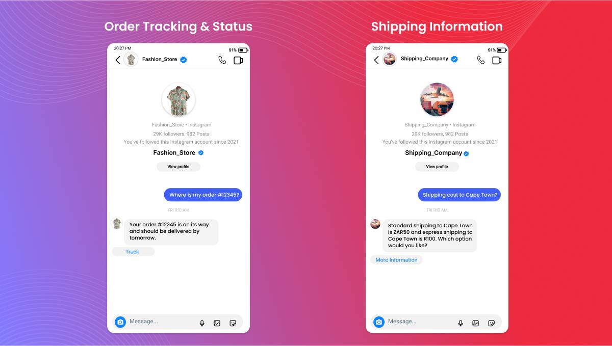 Instagram chatbots 