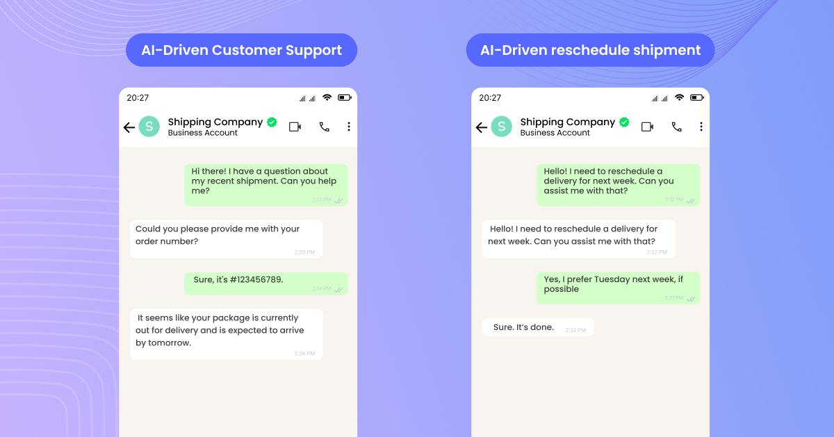 Logistic chatbot