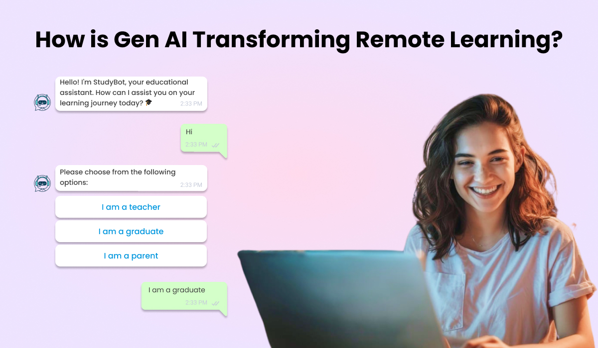 Generative AI in EdTech: Revolutionizing Remote Learning