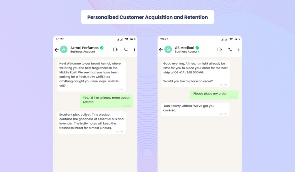 Personalized customer acquisition