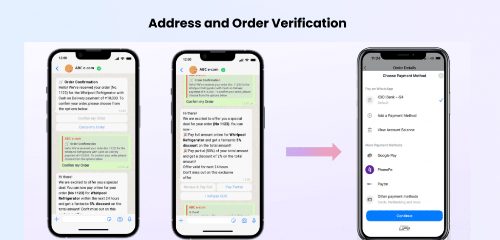 Address and Order Verification