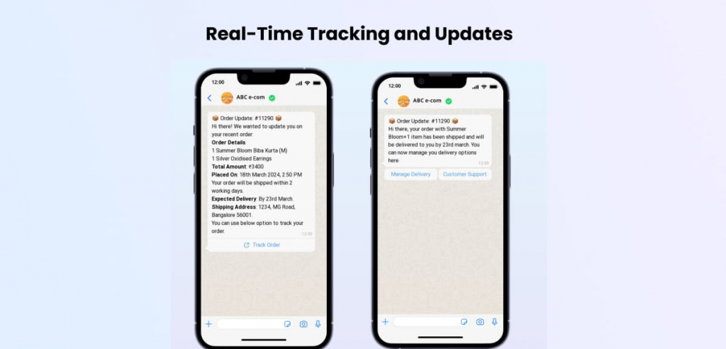 Real-Time Tracking and Updates